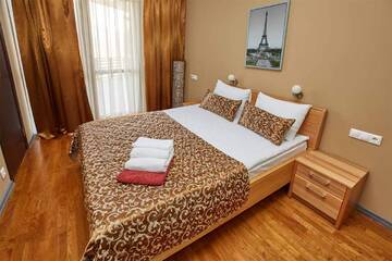 Вилла с 4 спальнями и панорамным видом на горы в Гостевом доме SKYPARK ApartHotel